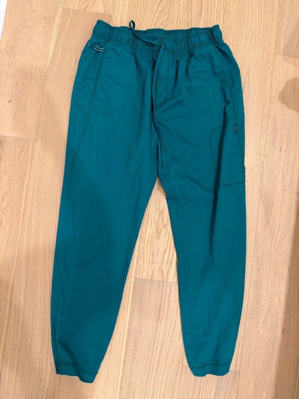 Cherokee Workwear Men's Scrub Pants XL Green Drawstring Cargo